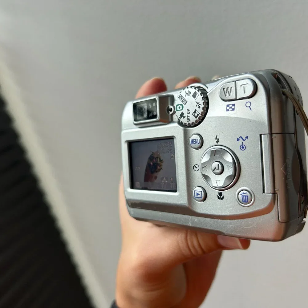 Nikon Coolpix 3200 Digital Camera – Silver – In Box w/ AV Cords - Picture 14 of 15